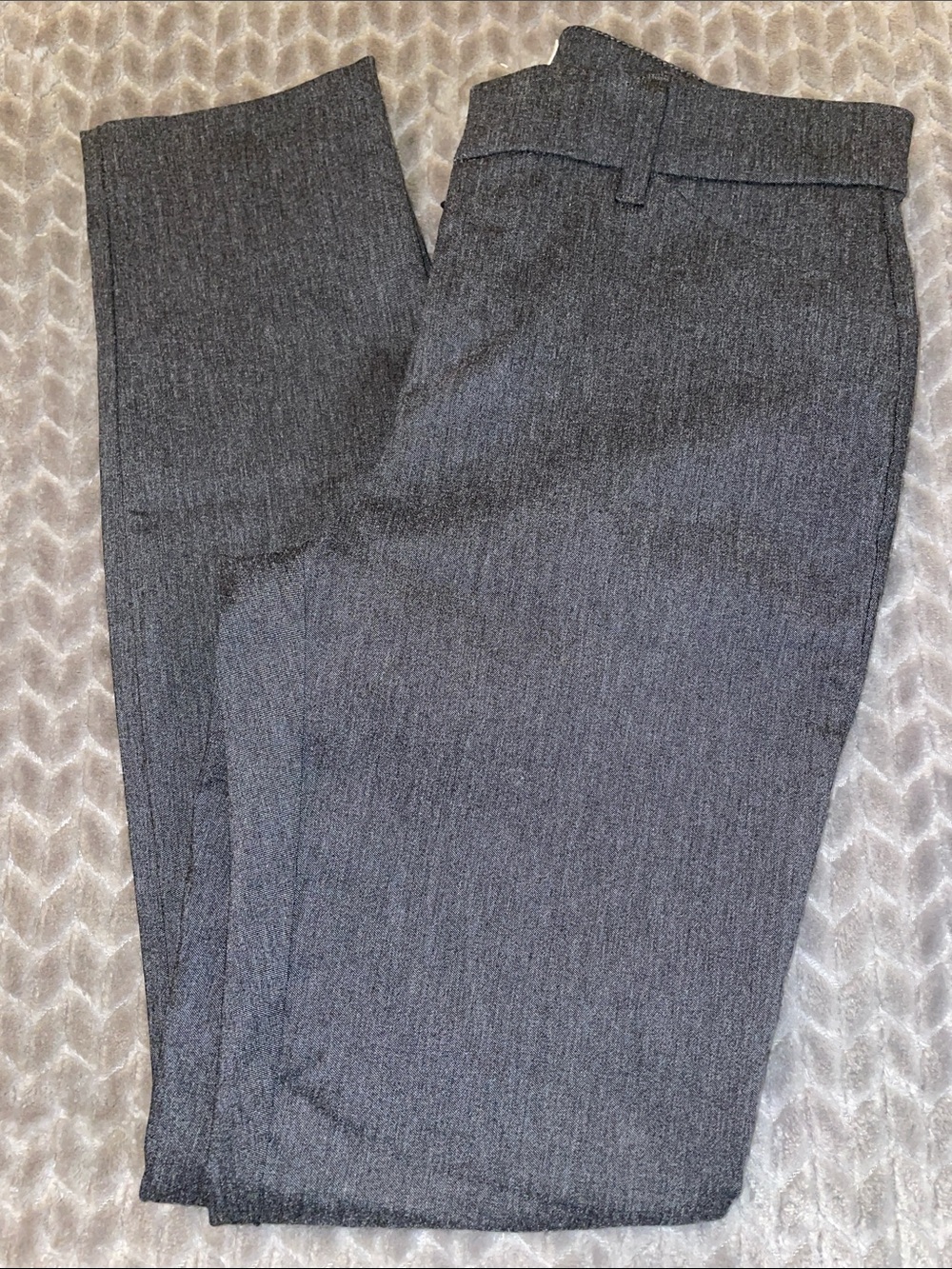 GAP Signature Skinny Ankle Pants Size 2 Gray Stretch Career Trousers
